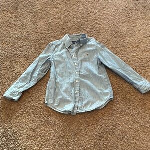 Kids Blue Button-Up Shirt